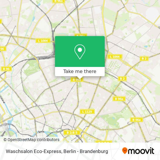 Waschsalon Eco-Express map