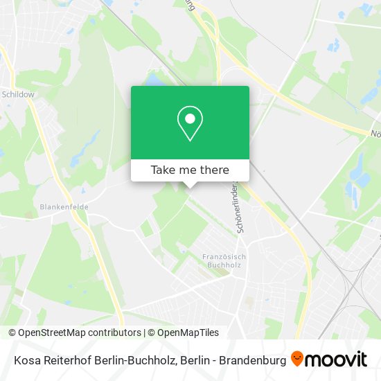 Карта Kosa Reiterhof Berlin-Buchholz