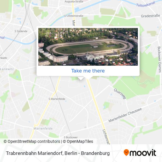 Карта Trabrennbahn Mariendorf