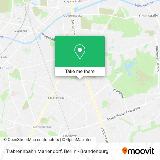 Trabrennbahn Mariendorf map
