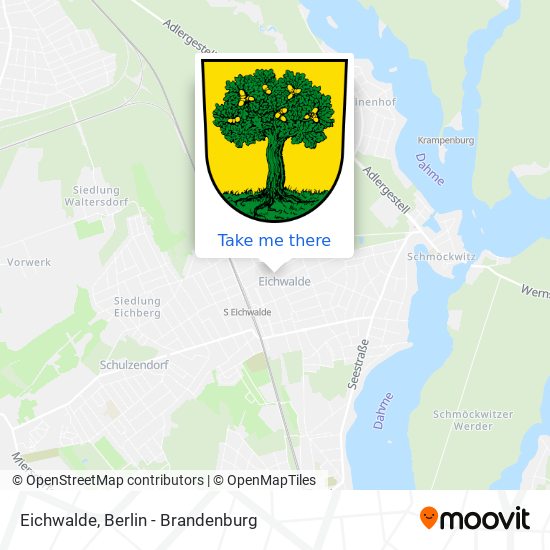 Eichwalde map