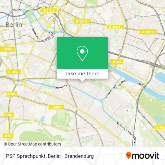 PSP Sprachpunkt map