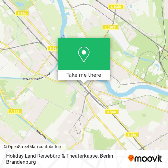 Карта Holiday Land Reisebüro & Theaterkasse