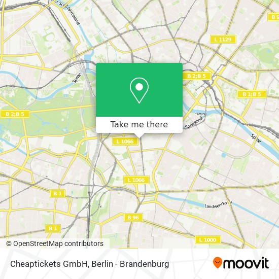 Cheaptickets GmbH map