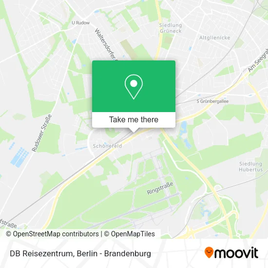 Карта DB Reisezentrum