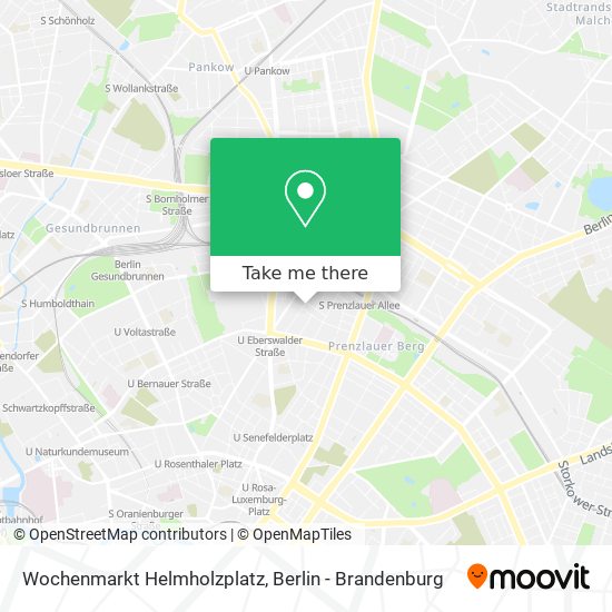 Wochenmarkt Helmholzplatz map