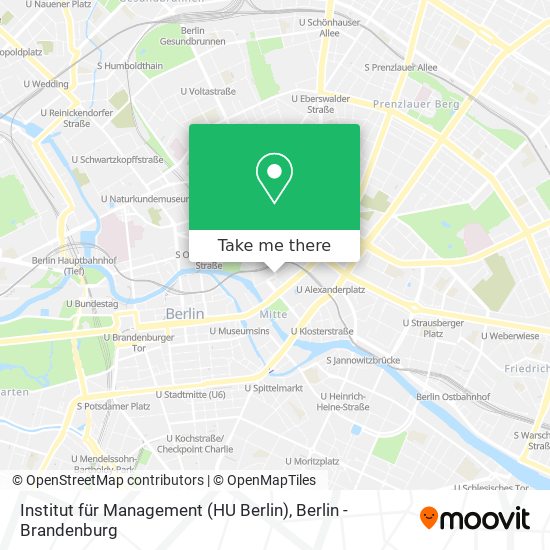 Institut für Management (HU Berlin) map