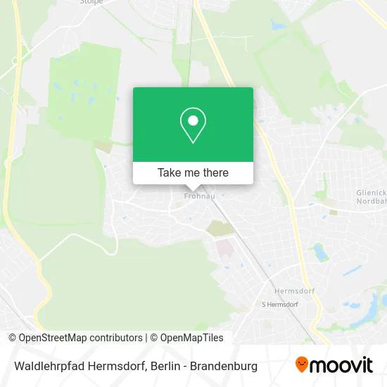 Карта Waldlehrpfad Hermsdorf