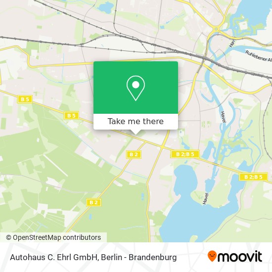 Autohaus C. Ehrl GmbH map