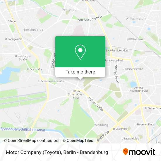 Motor Company (Toyota) map