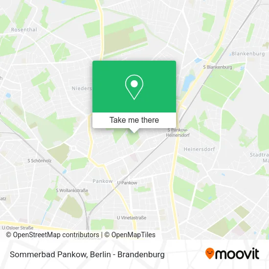Карта Sommerbad Pankow