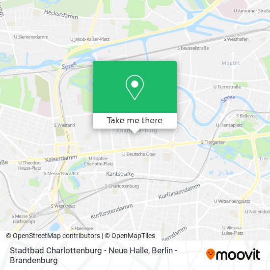 Stadtbad Charlottenburg - Neue Halle map