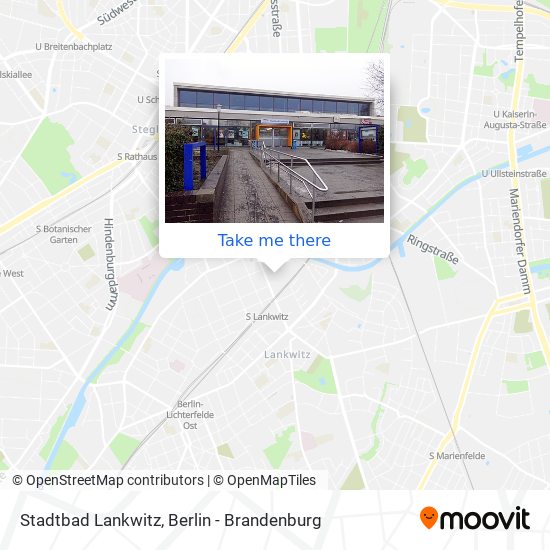Карта Stadtbad Lankwitz