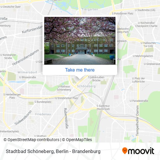 Stadtbad Schöneberg map