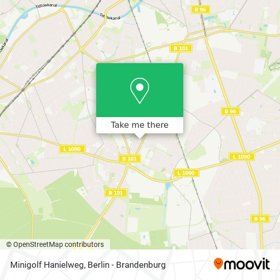 Minigolf Hanielweg map