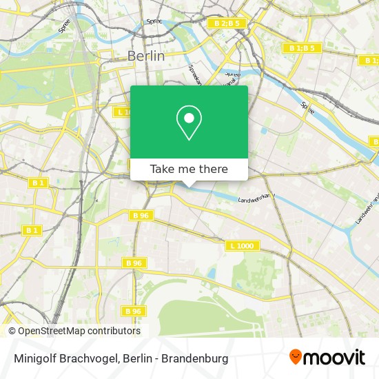 Minigolf Brachvogel map