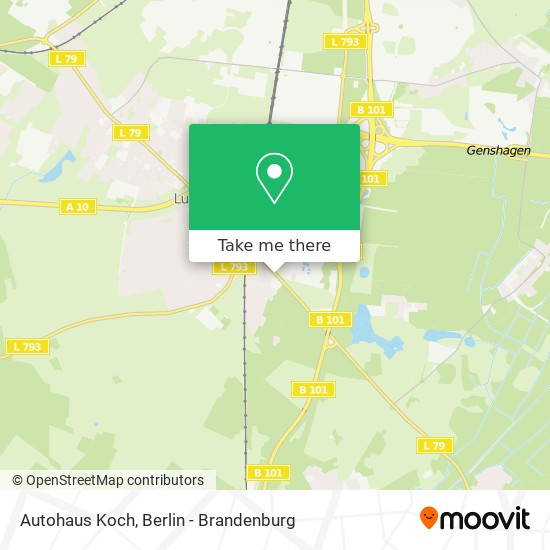 Autohaus Koch map