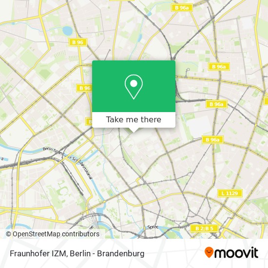 Fraunhofer IZM map