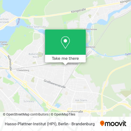 Hasso-Plattner-Institut (HPI) map