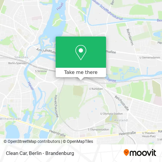 Карта Clean Car