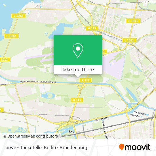 arwe - Tankstelle map