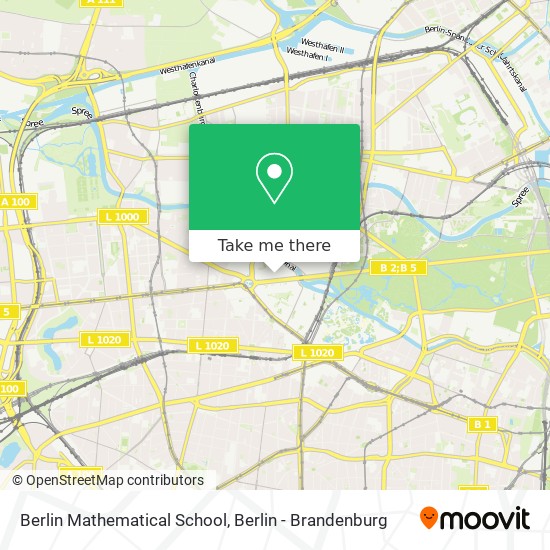 Berlin Mathematical School map