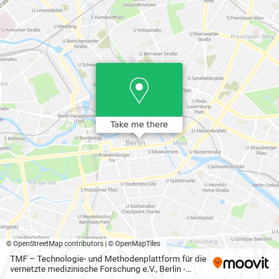 TMF – Technologie- und Methodenplattform für die vernetzte medizinische Forschung e.V. map