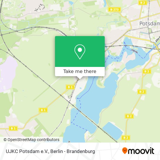 UJKC Potsdam e.V. map