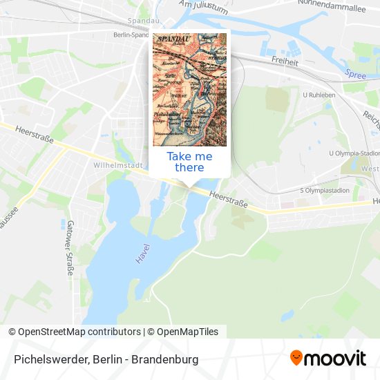 Pichelswerder map