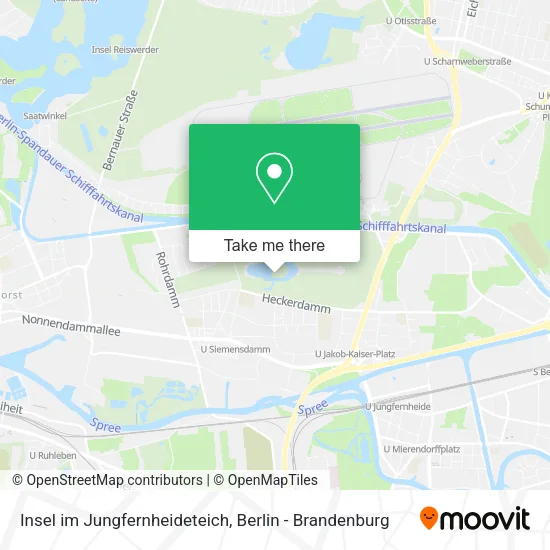 Карта Insel im Jungfernheideteich