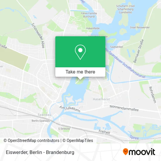Карта Eiswerder