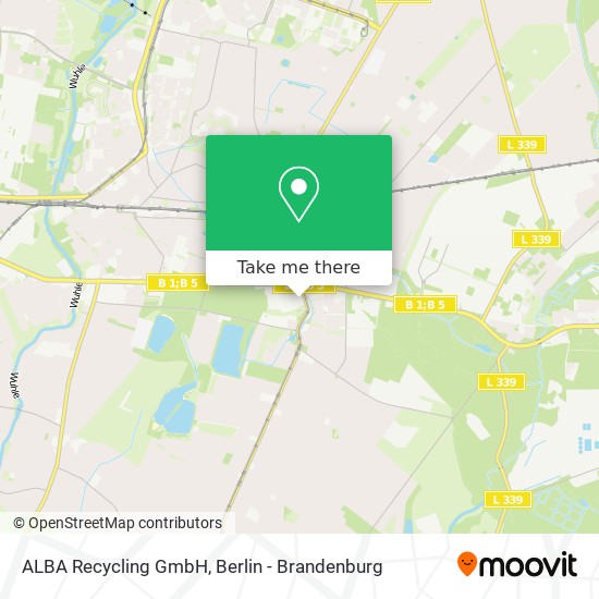 ALBA Recycling GmbH map