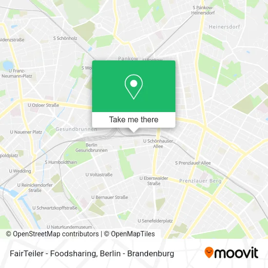 Карта FairTeiler - Foodsharing