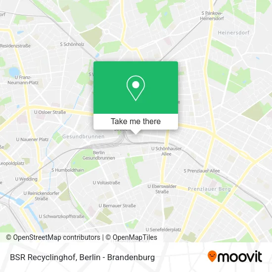 Карта BSR Recyclinghof