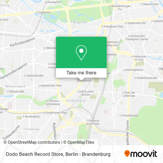 Dodo Beach Record Store map