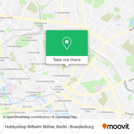 Hobbyshop Wilhelm Rüther map