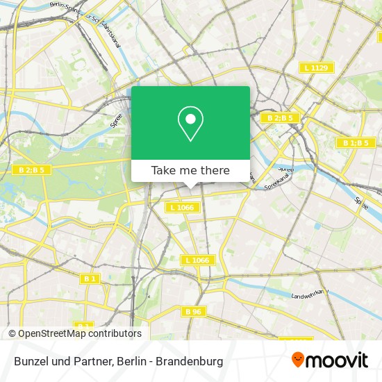 Bunzel und Partner map