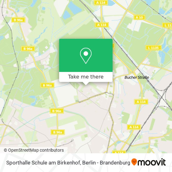 Sporthalle Schule am Birkenhof map