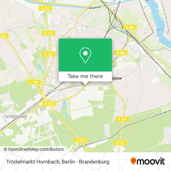 Карта Trödelmarkt Hornbach