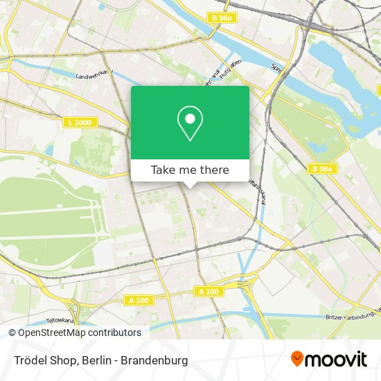 Trödel Shop map