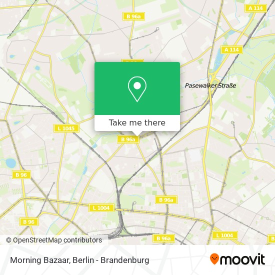 Morning Bazaar map