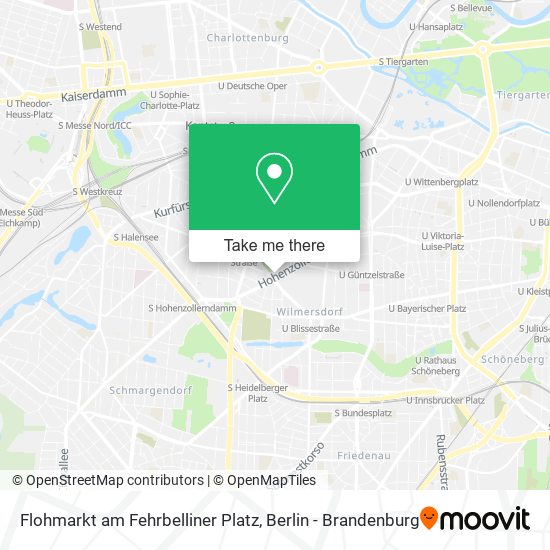 Flohmarkt am Fehrbelliner Platz map