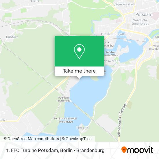 1. FFC Turbine Potsdam map