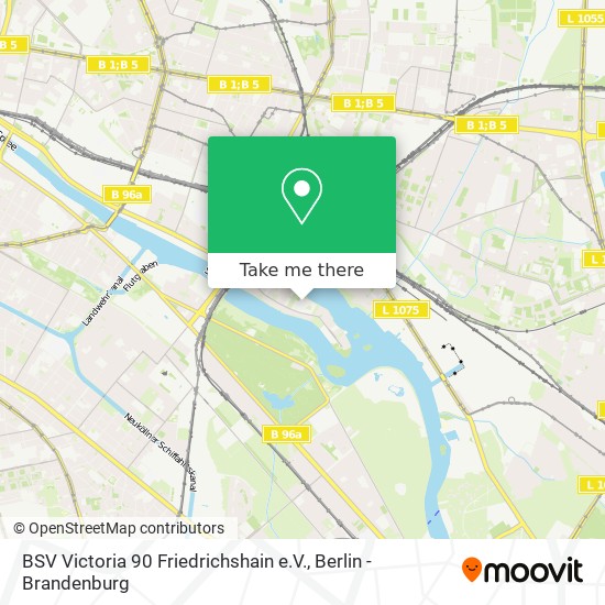 Карта BSV Victoria 90 Friedrichshain e.V.