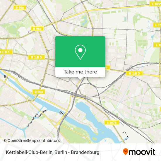 Карта Kettlebell-Club-Berlin