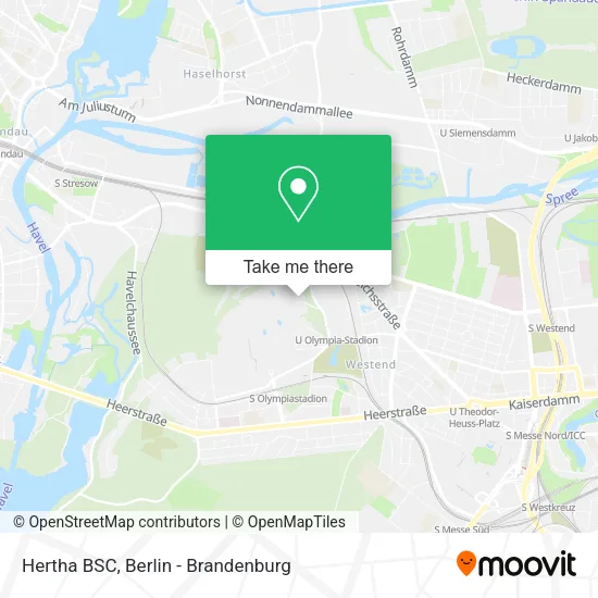 Карта Hertha BSC