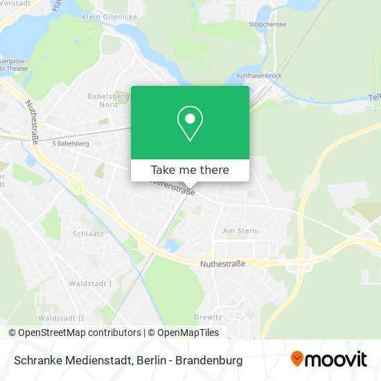 Schranke Medienstadt map