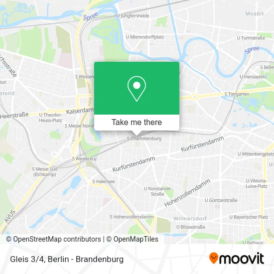 Gleis 3/4 map