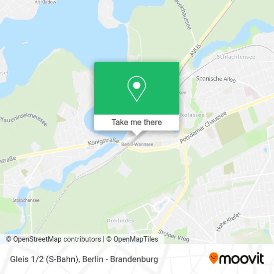 Gleis 1/2 (S-Bahn) map