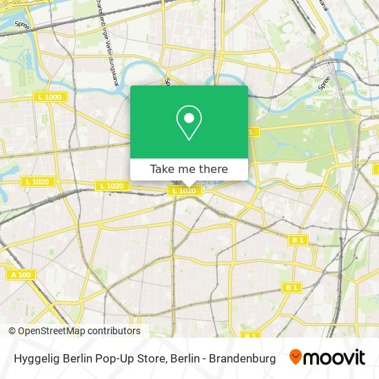 Hyggelig Berlin Pop-Up Store map